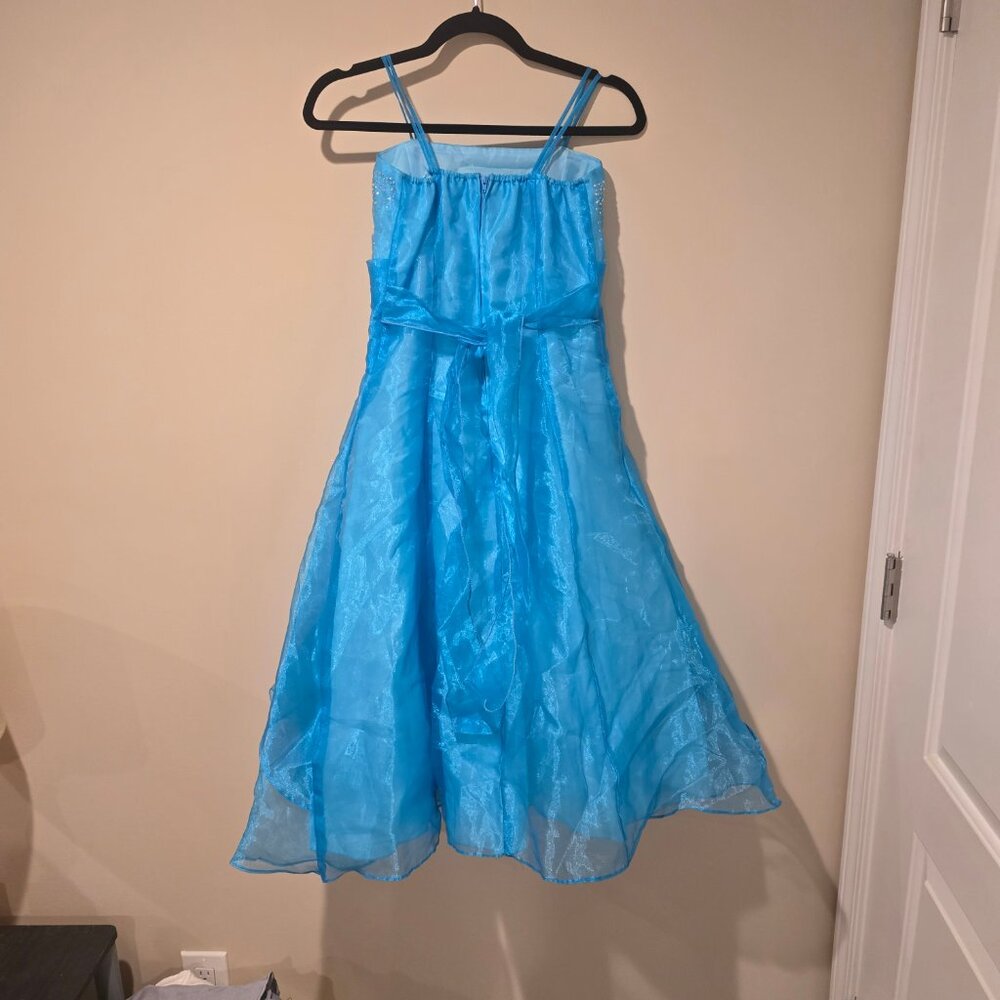 Cuncho Kids Blue Party Dress Size 12